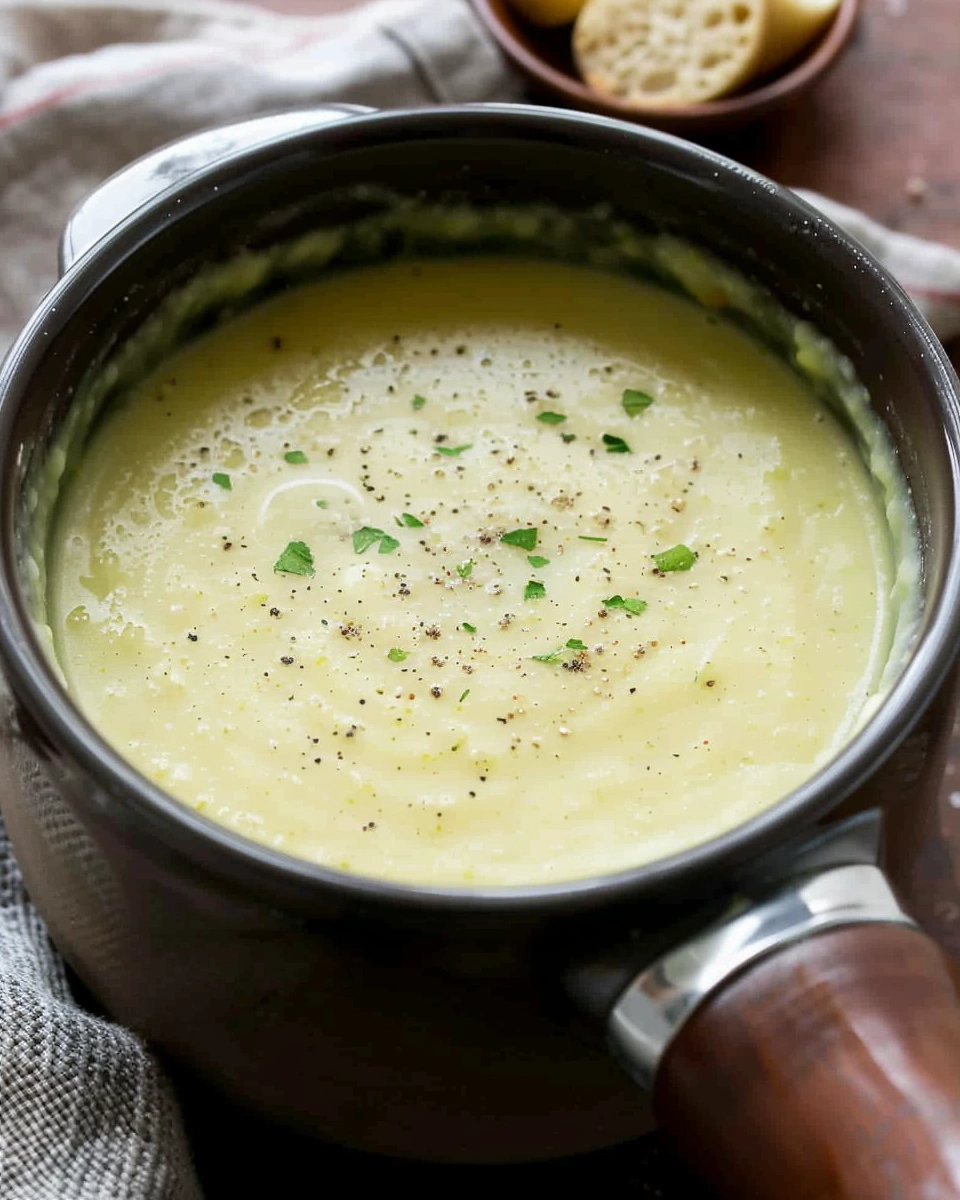 Creamy Leek Soup Without Potatoes