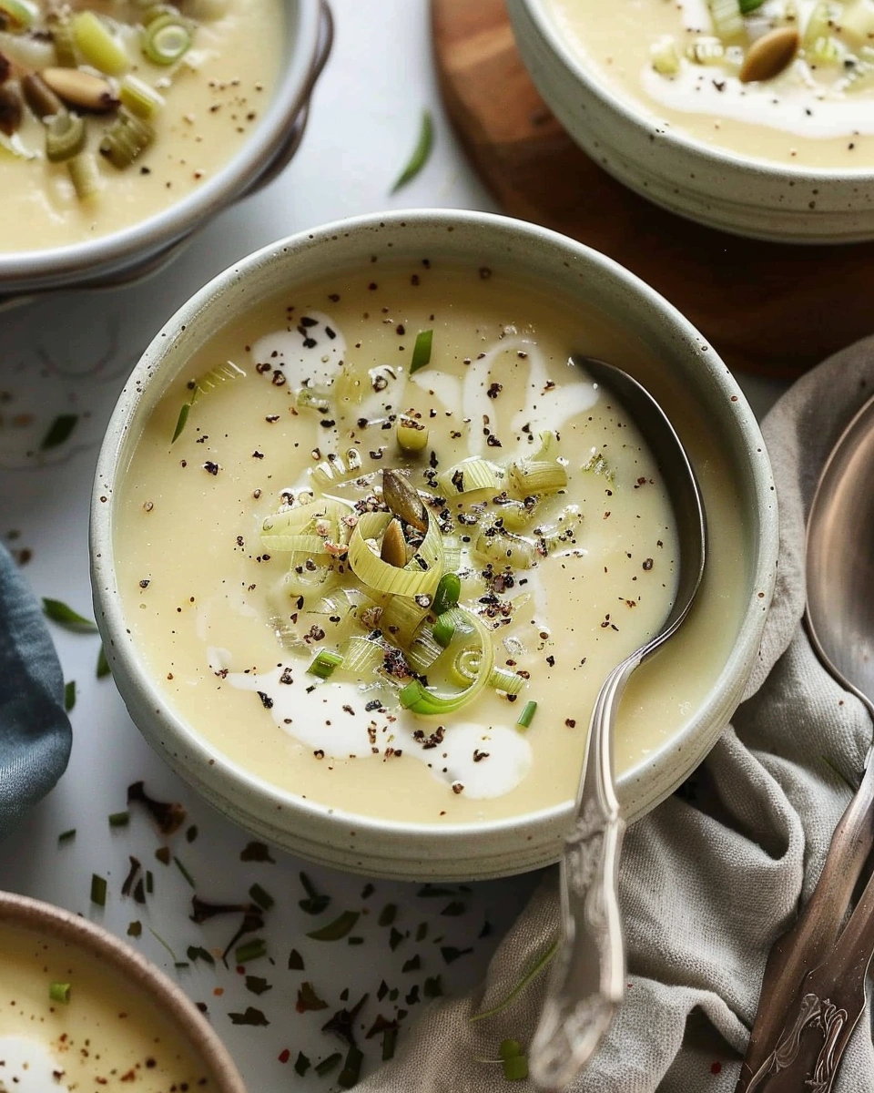 Creamy Leek Soup Without Potatoes