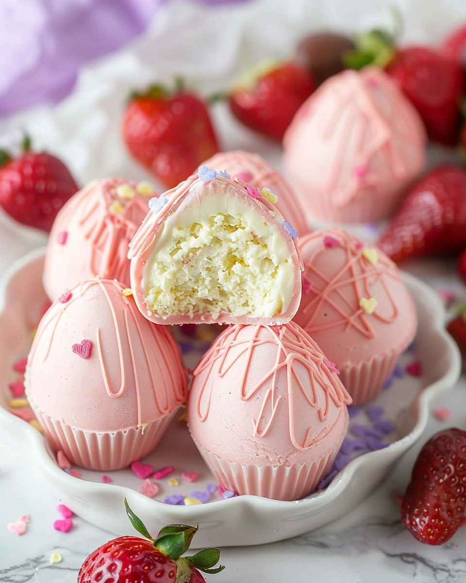 Strawberry Cheesecake Spring Egg Bites