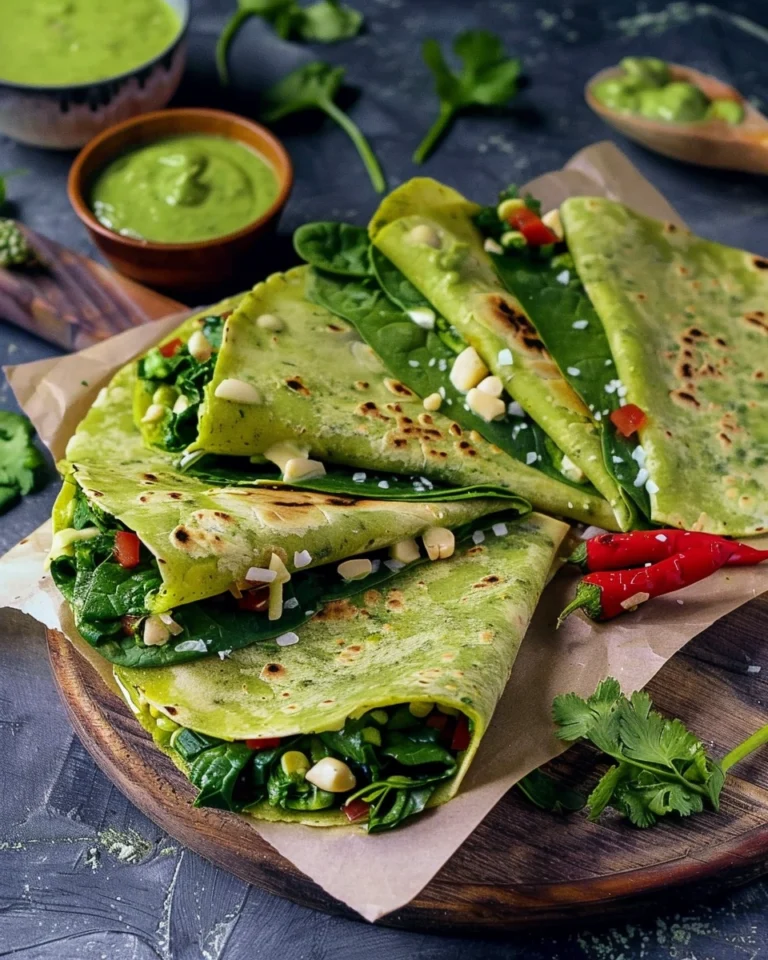 Easy Spinach Tortillas Recipe