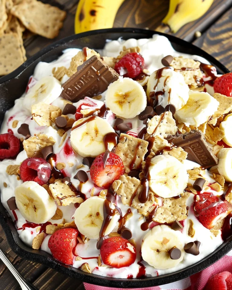 Banana Split Smores Dip Recipe