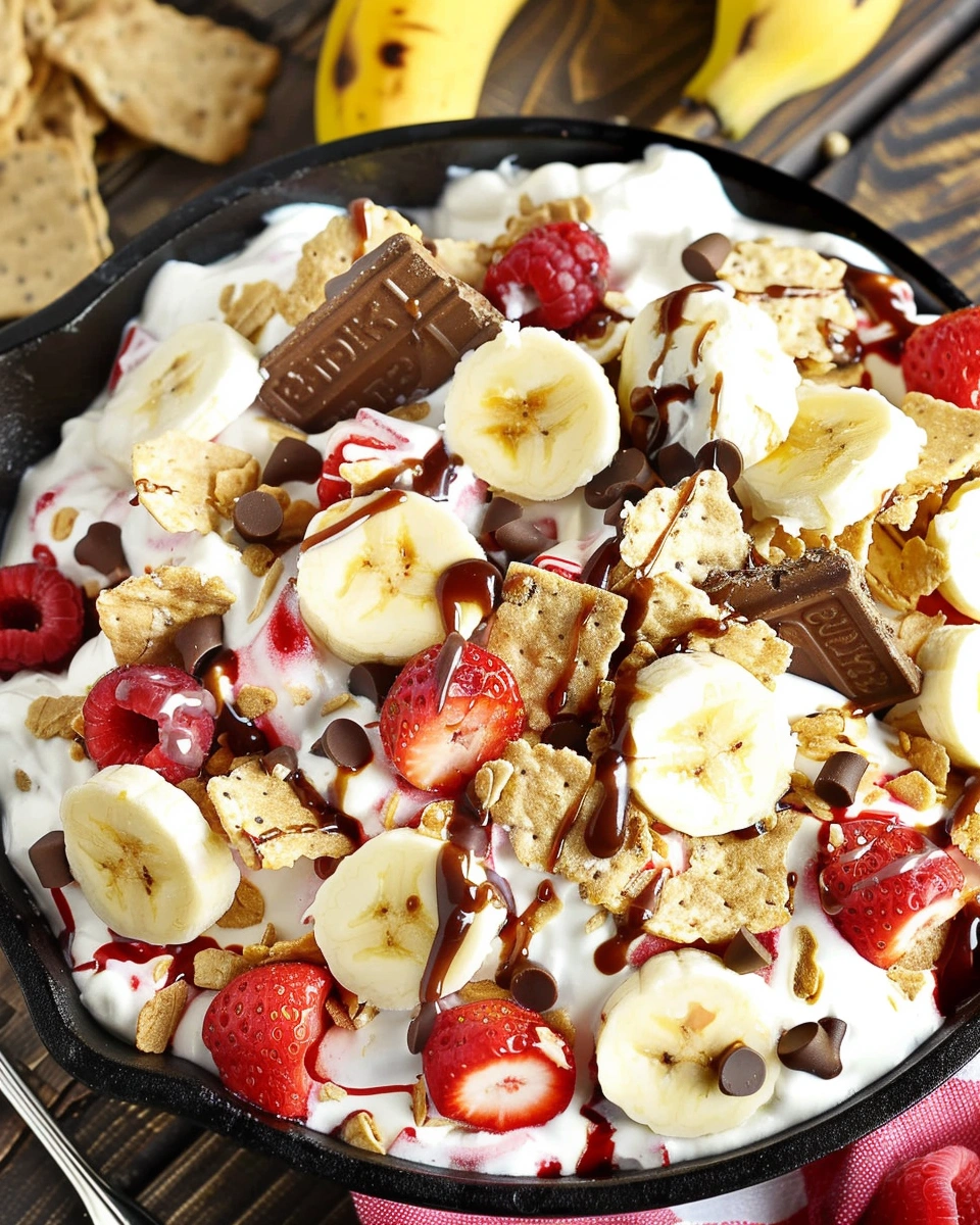 Banana Split Smores Dip Recipe