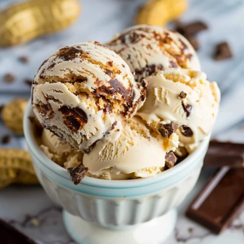 Peanut Butter Brownie Ice Cream