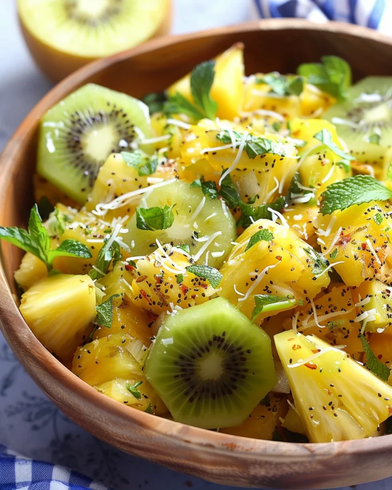Pineapple Kiwi Salad