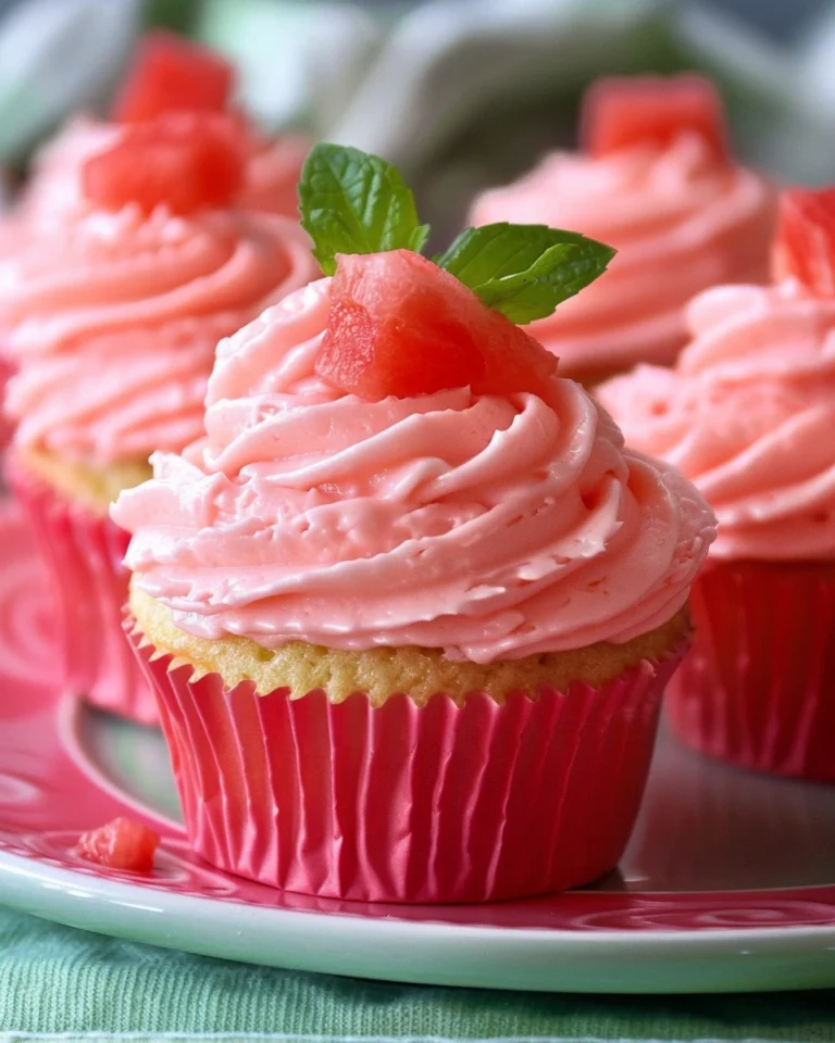 Watermelon Cupcakes