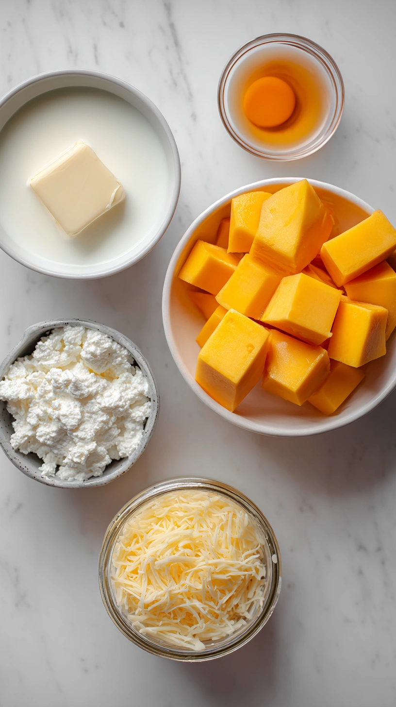 Cottage Cheese Mango Pudding