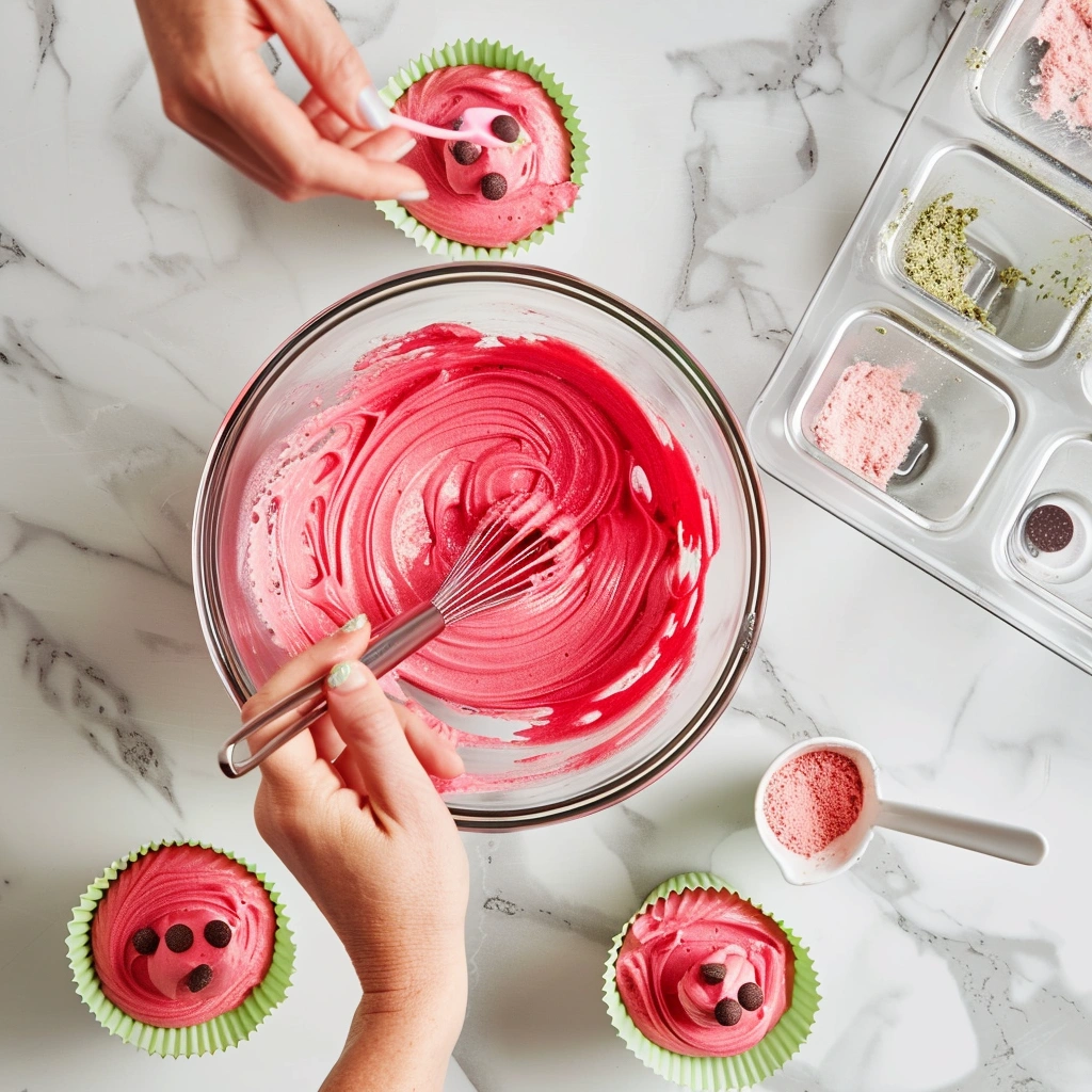 Watermelon Cupcakes