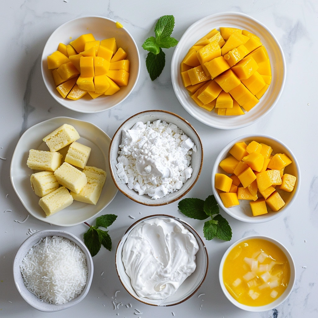 Mango Tiramisu (eggless, dairy-free)