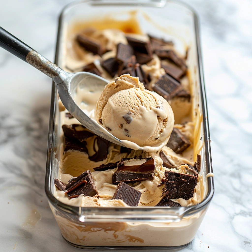 Peanut Butter Brownie Ice Cream