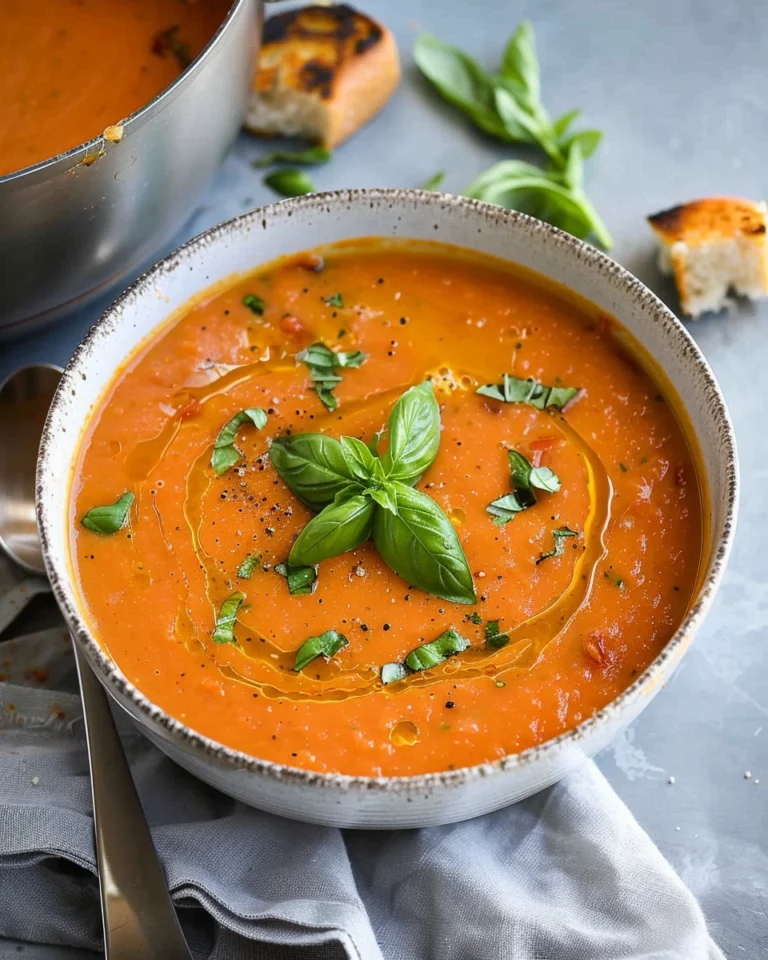 Creamy Tomato Basil Soup