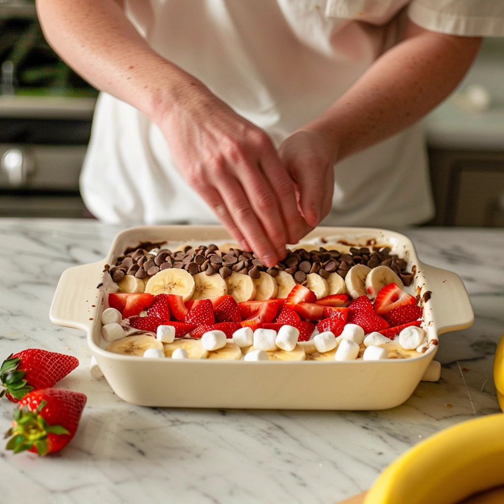 Banana Split Smores Dip Recipe