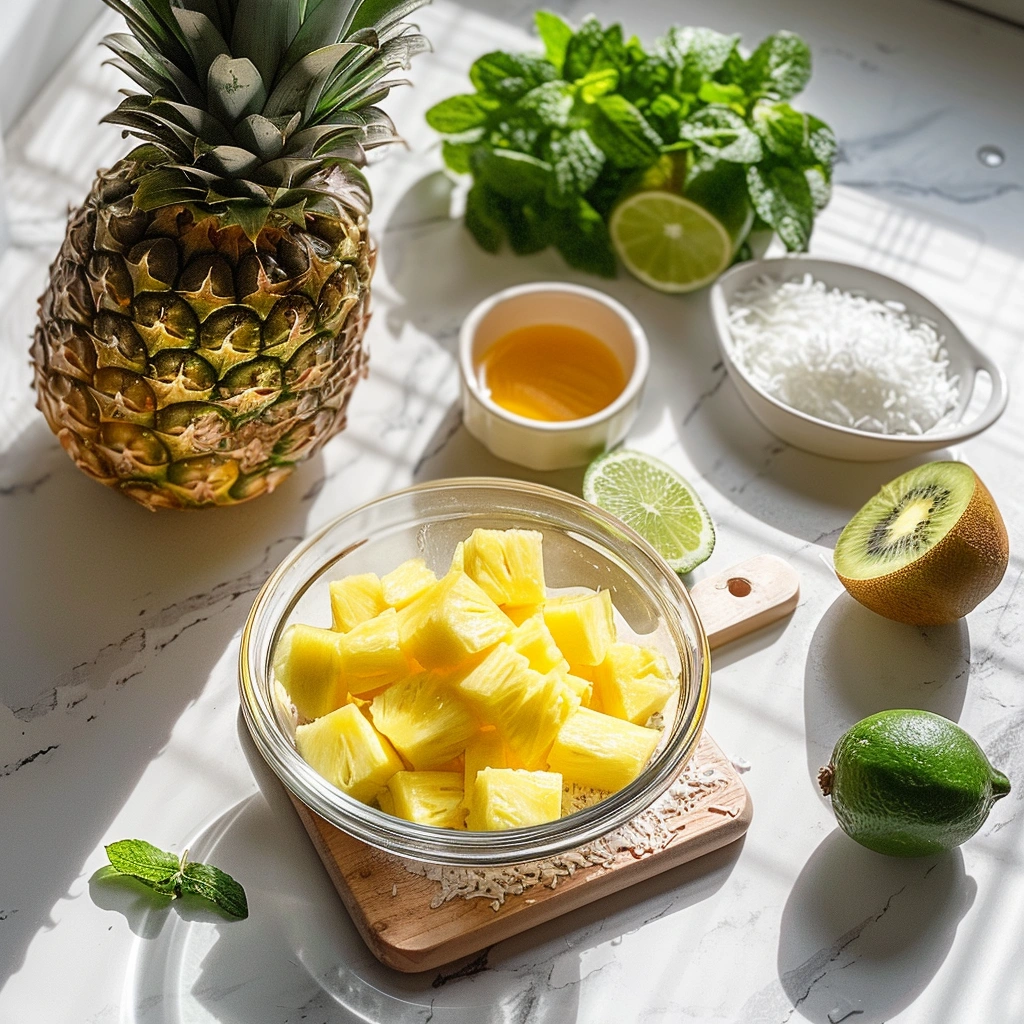 Pineapple Kiwi Salad