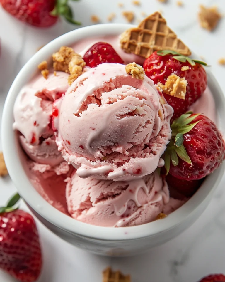 Strawberry Cheesecake Ice Cream