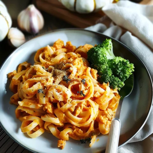 Creamy Herbed Pumpkin Pasta