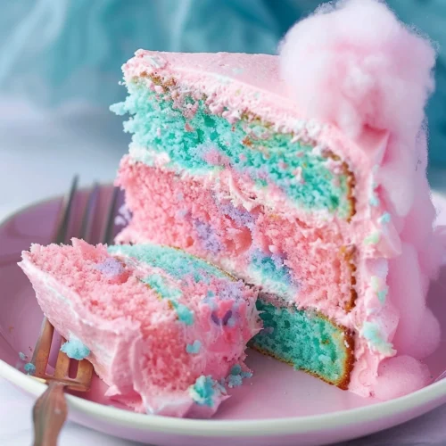 Whimsical Cotton Candy Cake Recipe