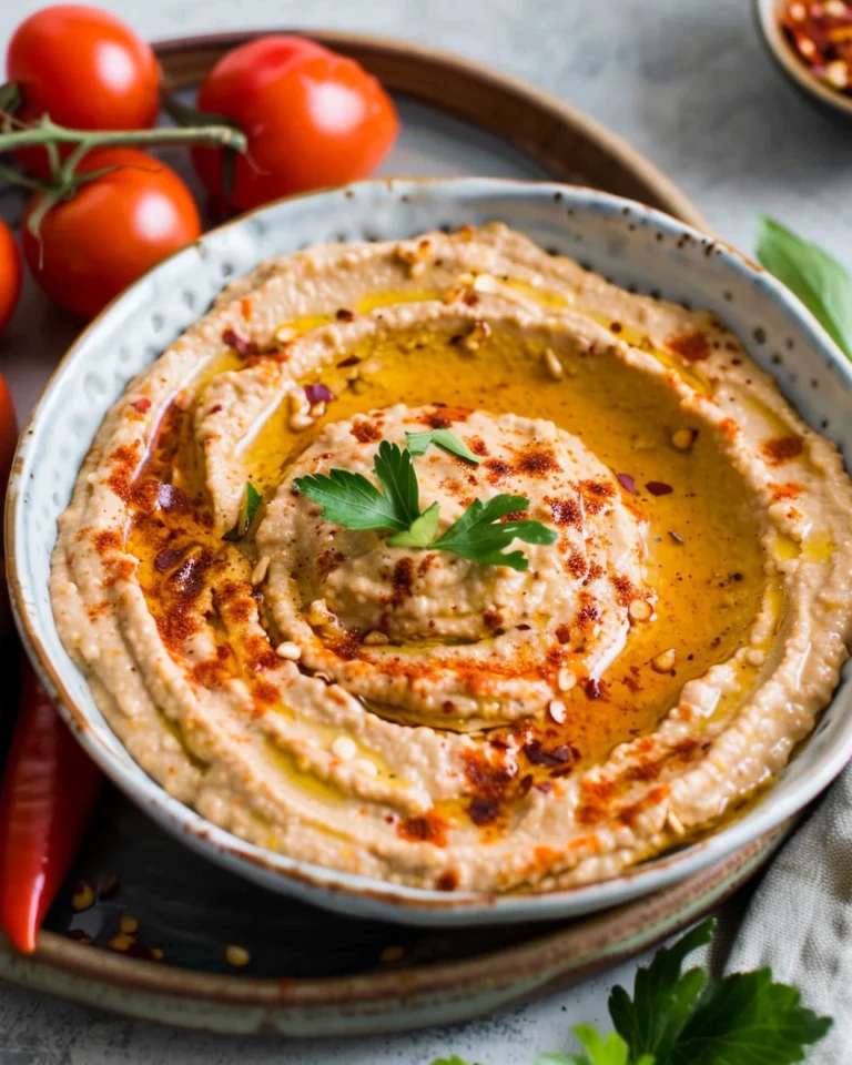 Pizza Hummus – Dairy & Sesame Free