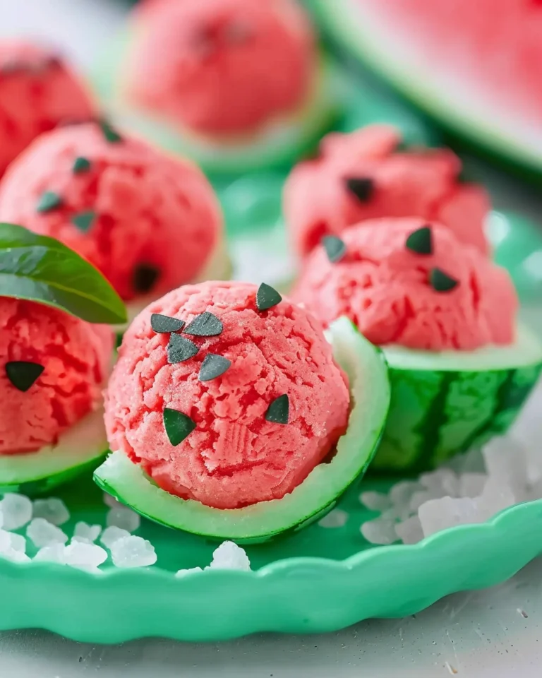 Watermelon Truffles – No Bake