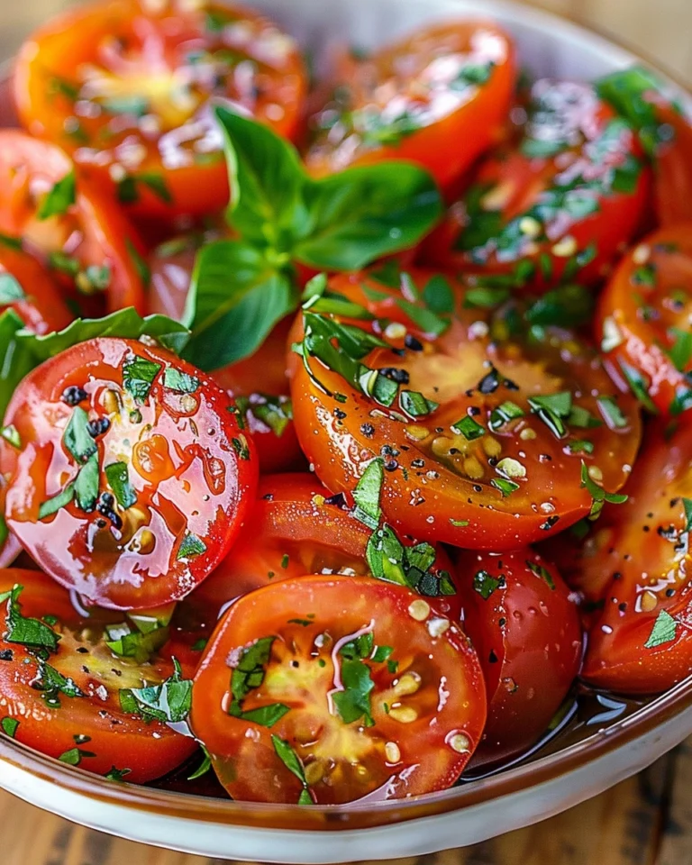 Marinated Tomatoes: A Delicious Recipe for Flavorful Summer Salads
