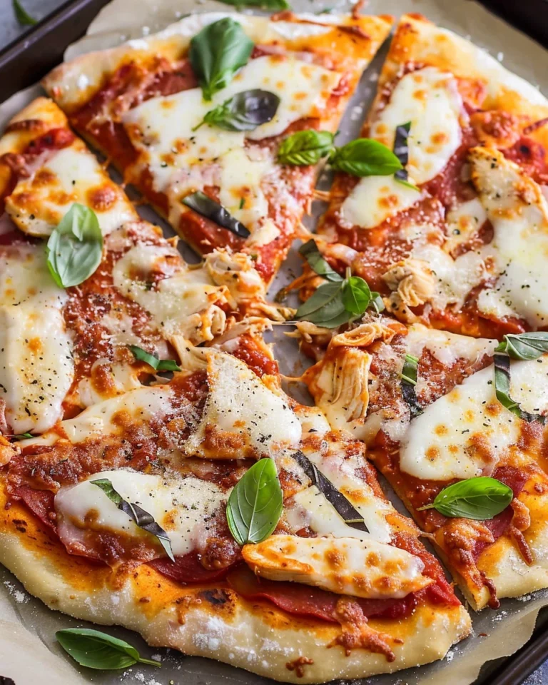 Chicken Parmesan Pizza