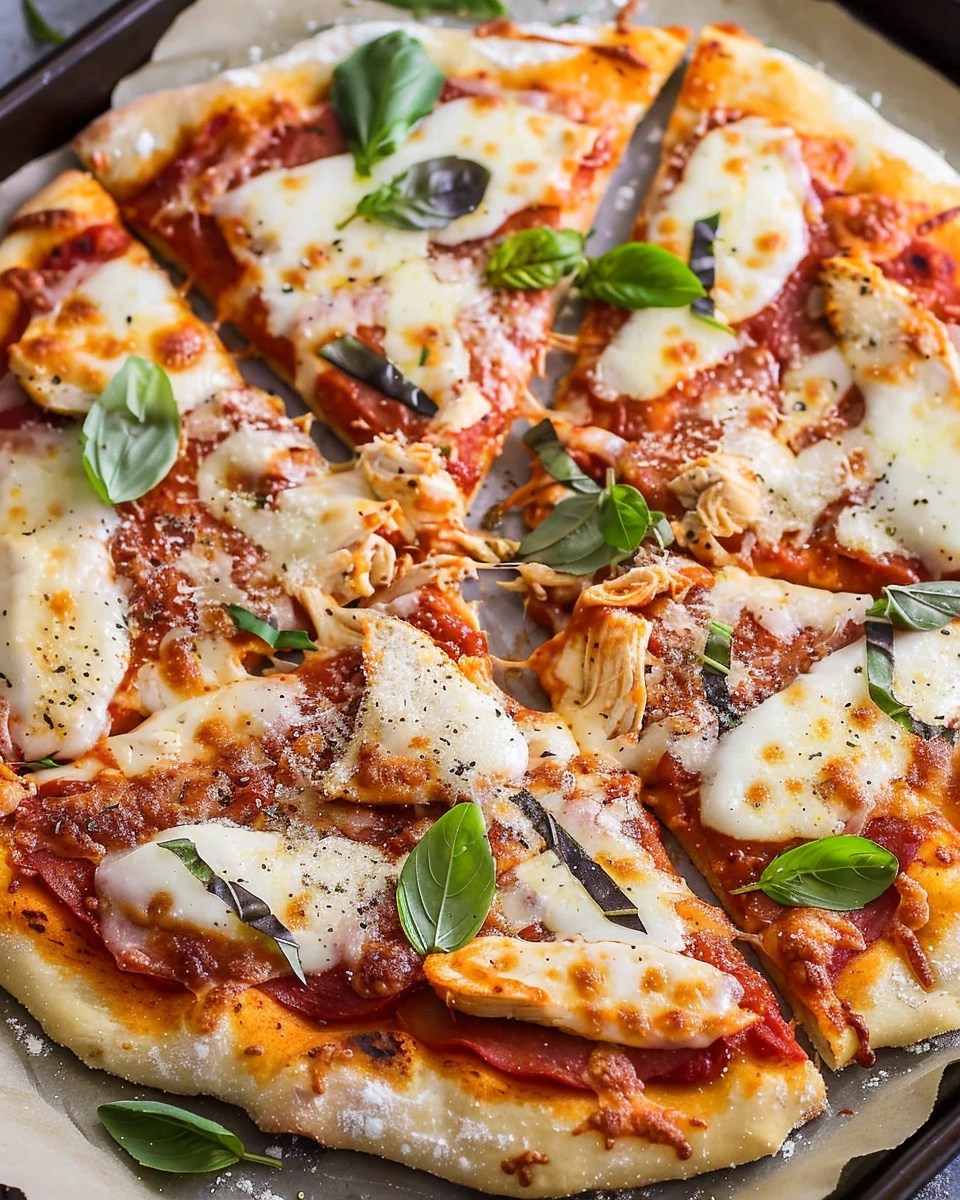 Chicken Parmesan Pizza