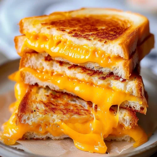 Air Fryer Crispy Grilled Cheese Recipe
