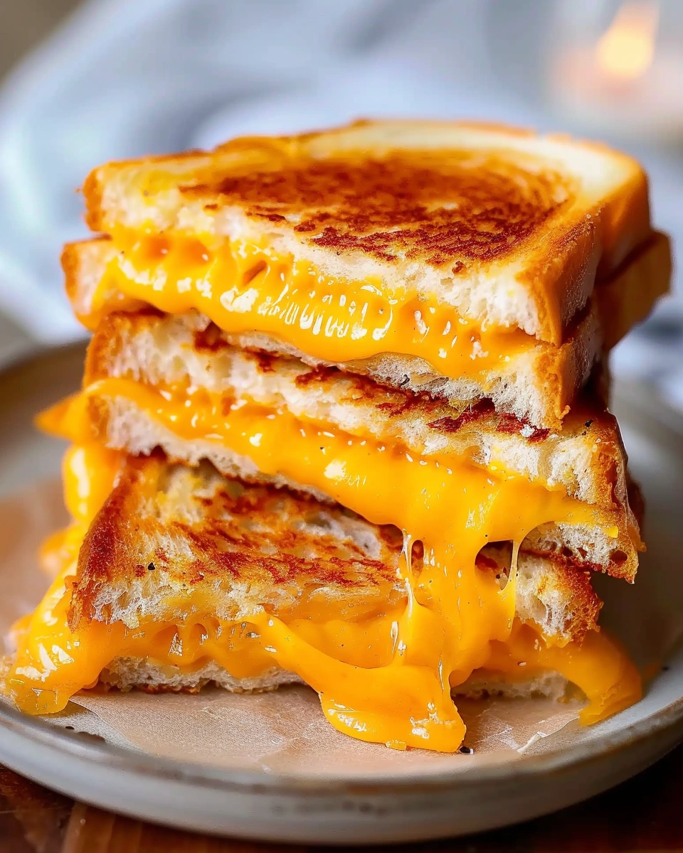 Air Fryer Crispy Grilled Cheese Recipe