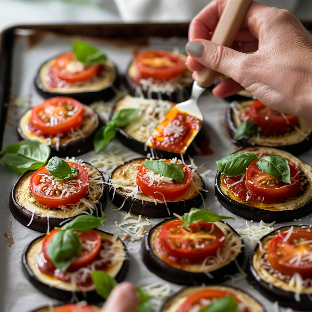 Low Carb Eggplant Pizza