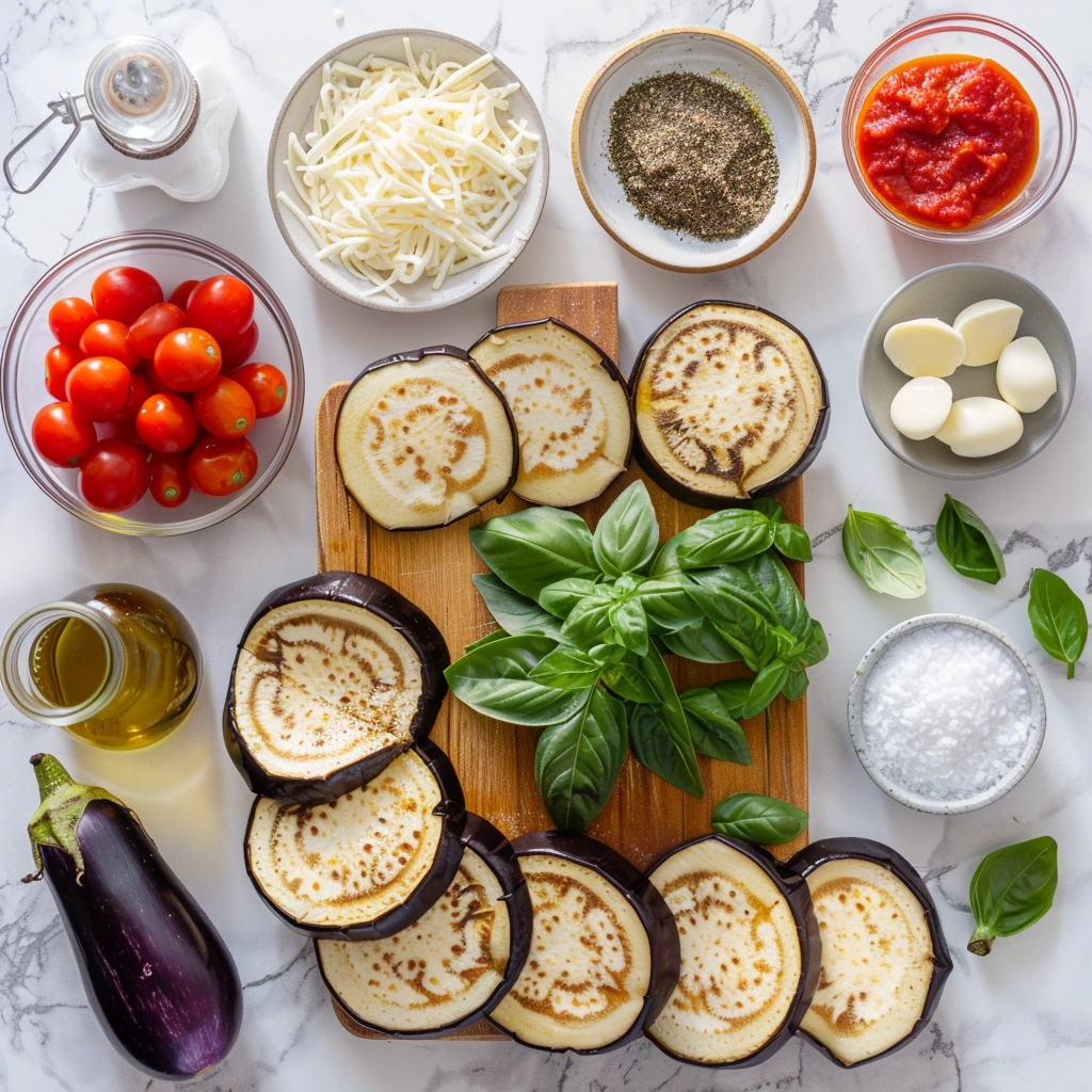 Low Carb Eggplant Pizza