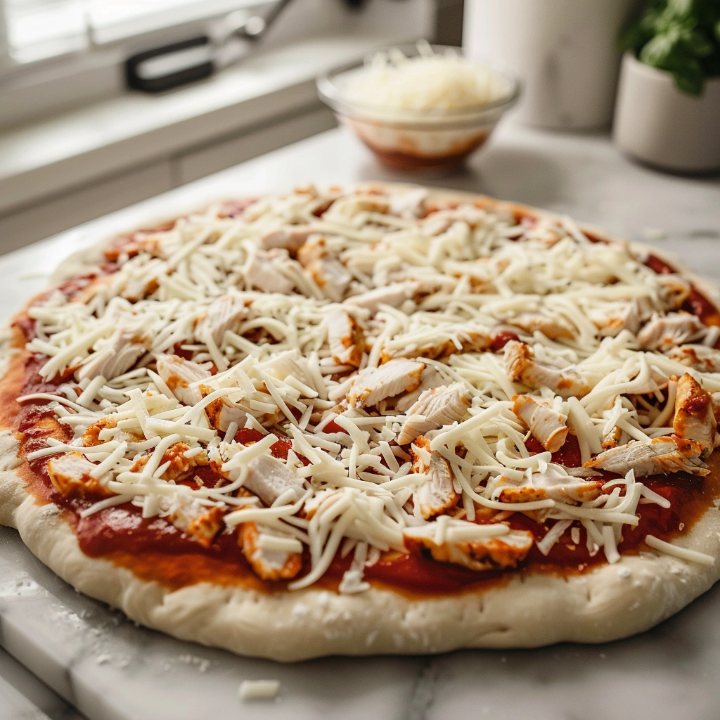Chicken Parmesan Pizza