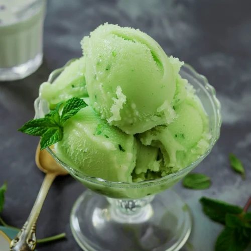 Pear & Mint Sorbet