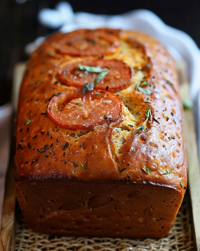 Easy Tomato Basil Bread