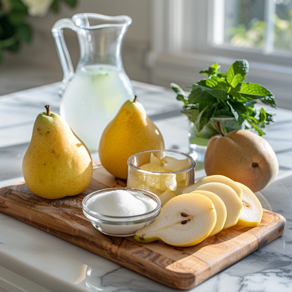 Pear & Mint Sorbet