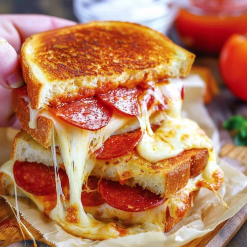 Pizza Grilled Cheese