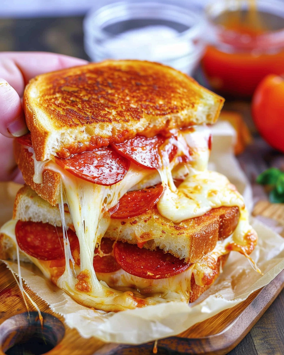 Pizza Grilled Cheese