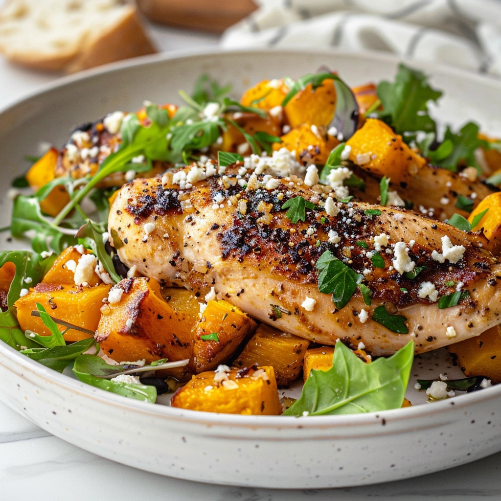 Chicken with Butternut Squash