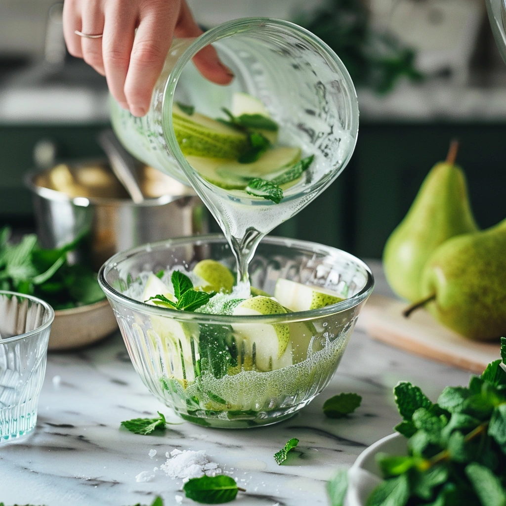Pear & Mint Sorbet