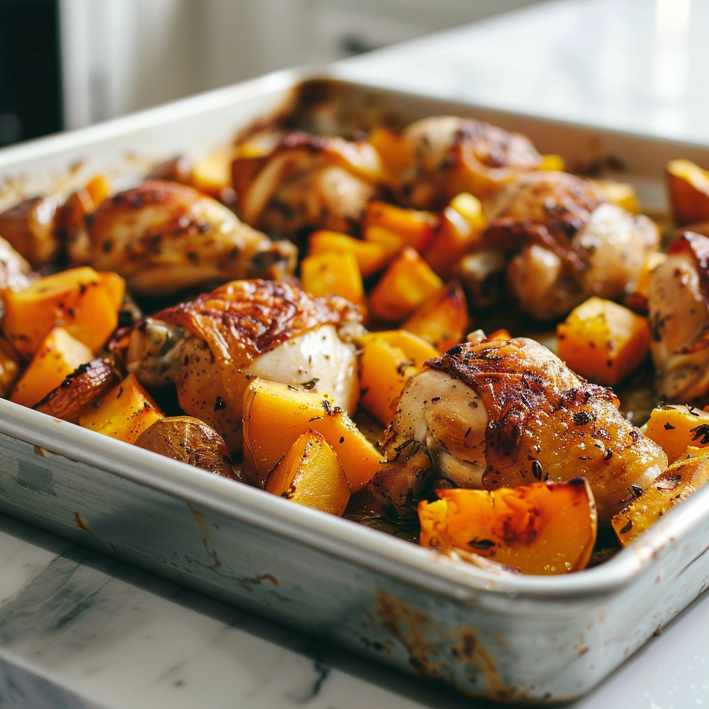 Chicken with Butternut Squash