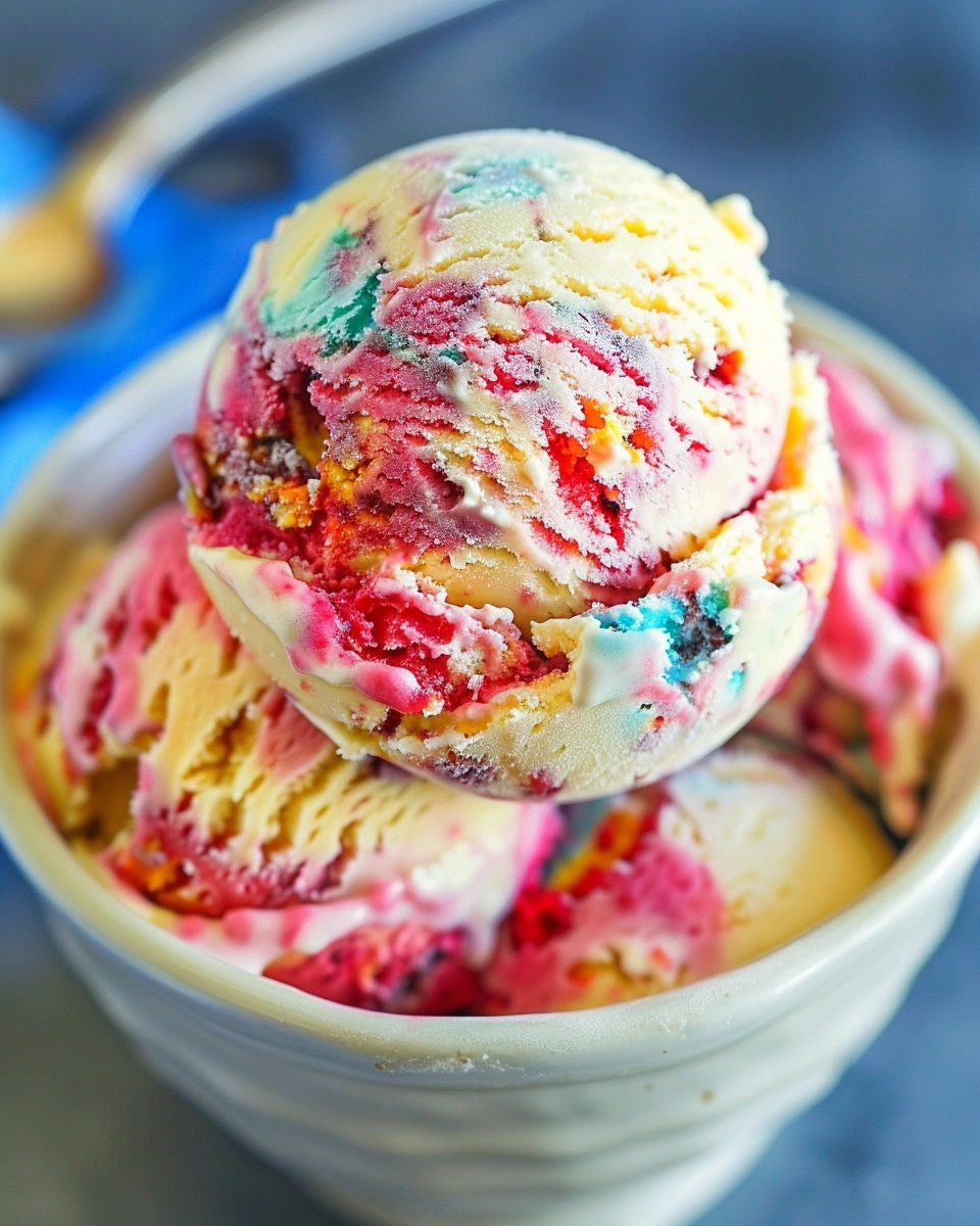 No Churn Superman Ice Cream