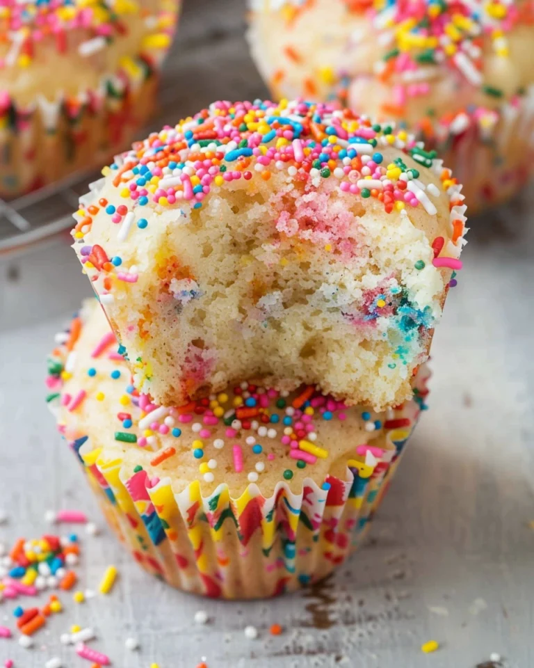 Sprinkle Birthday Cake Muffins