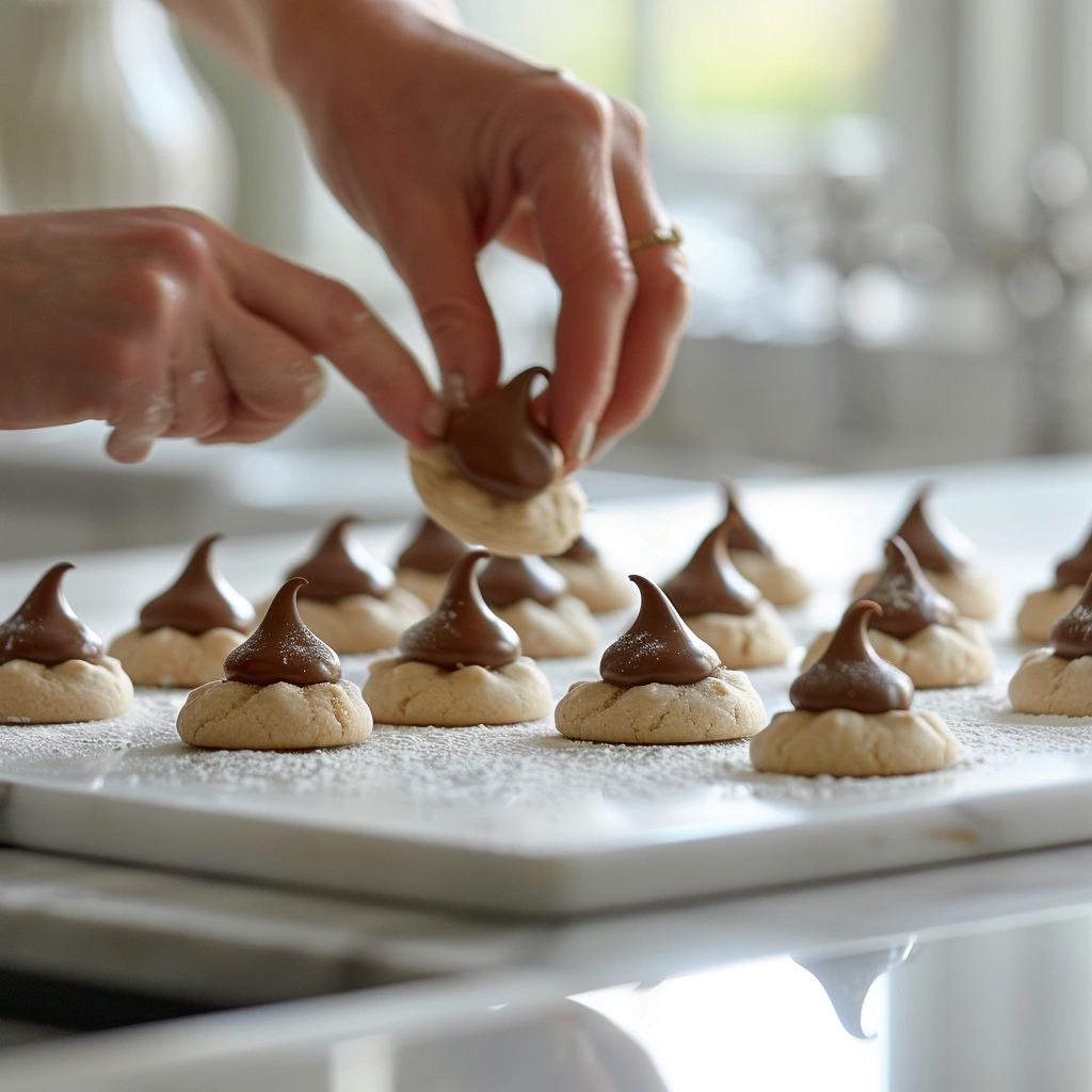 Best Chocolate Kiss Cookies