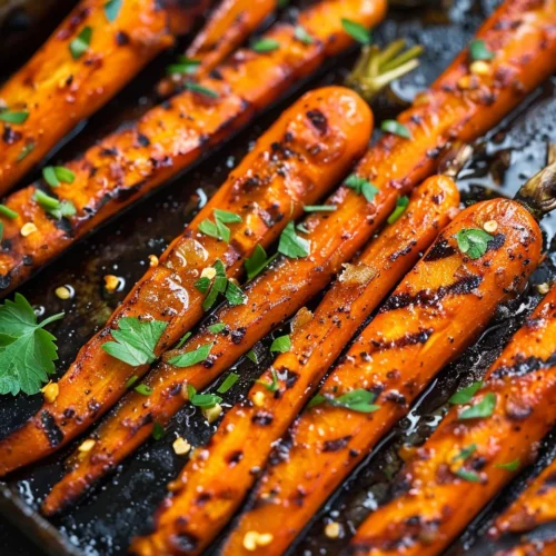 Grilled and Glazed Carrots Recipe