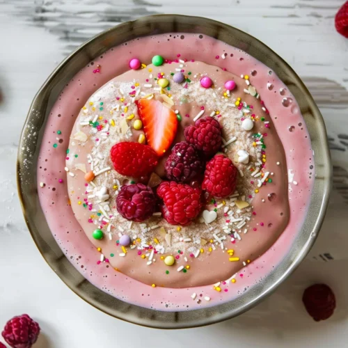 Birthday Cake Smoothie Bowl