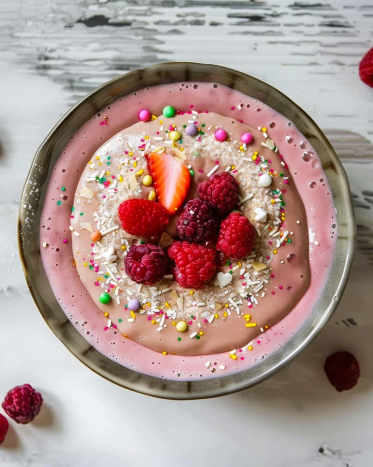 Birthday Cake Smoothie Bowl