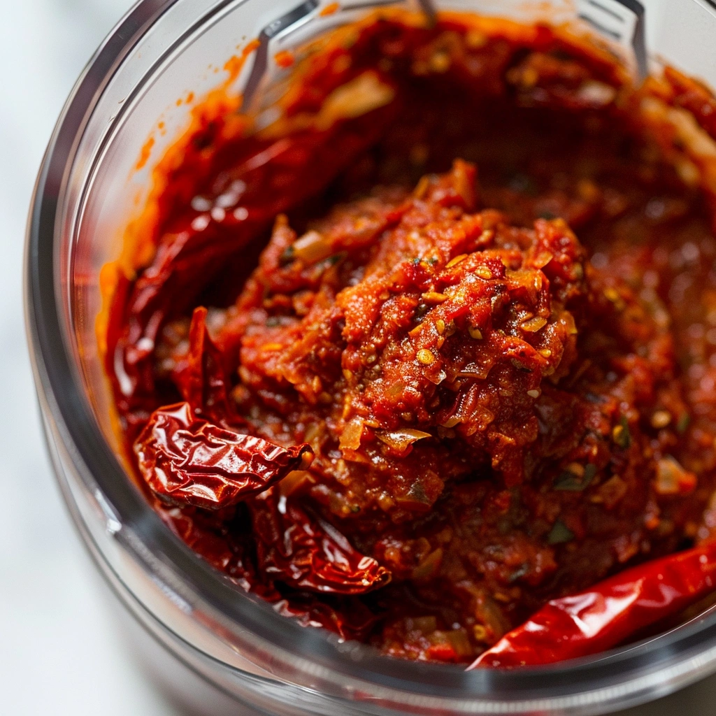 Creamy Roasted Pepper and Sun-Dried Tomato Pasta