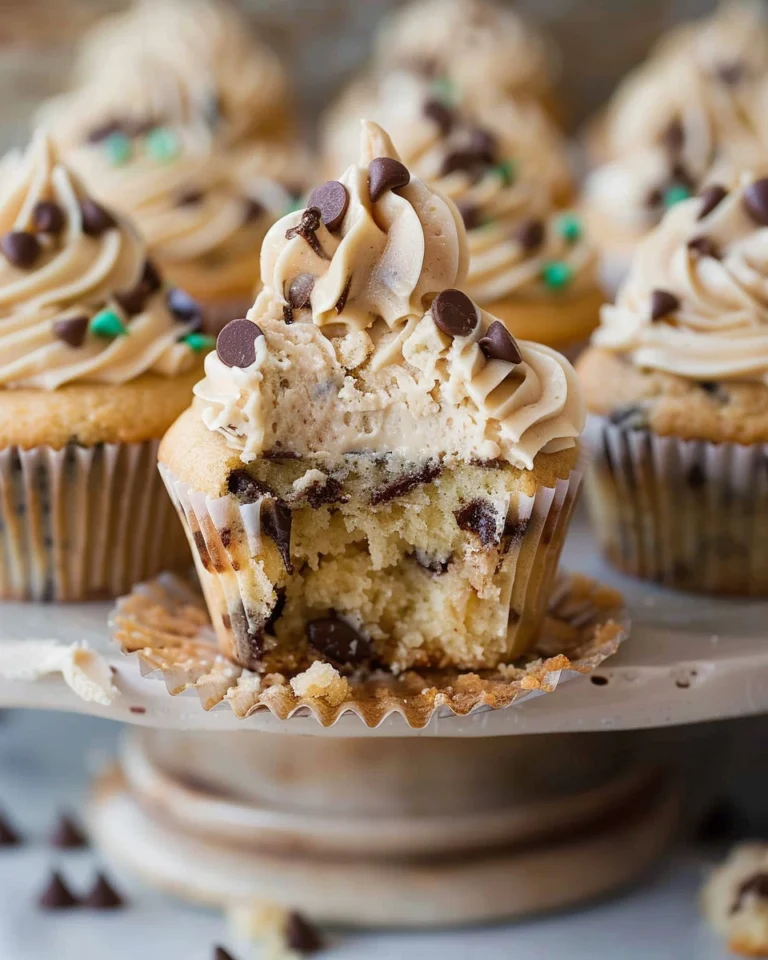 Cookie Dough Cupcakes