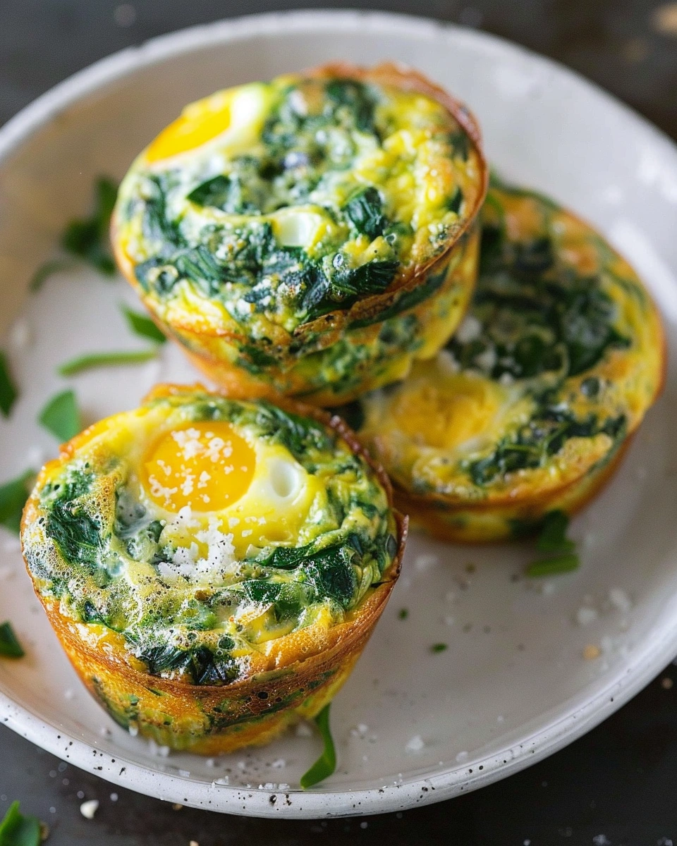 Spinach Egg Muffins