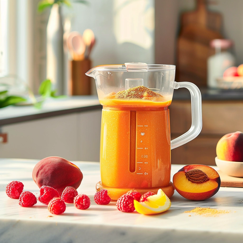 Bellini Peach Raspberry Iced Tea