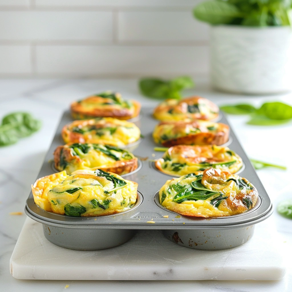 Spinach Egg Muffins