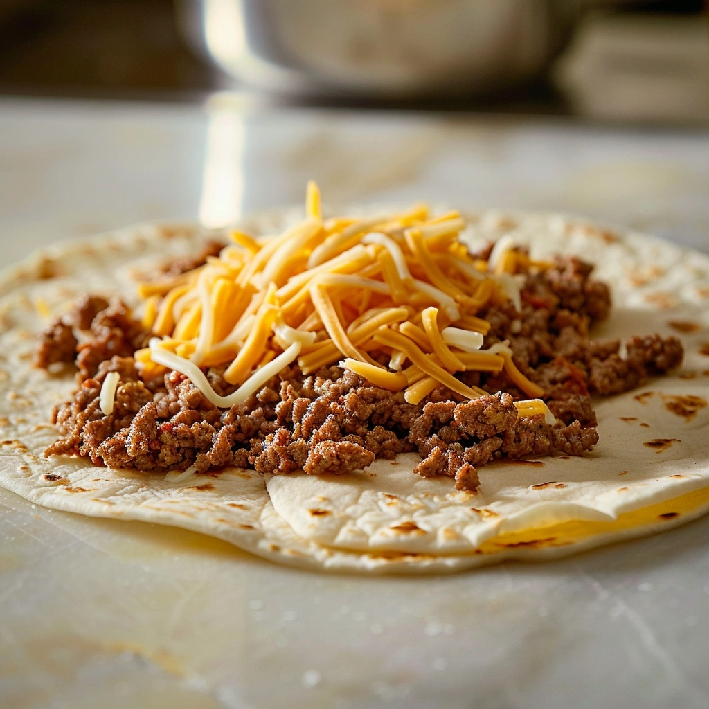 Cheeseburger Quesadillas