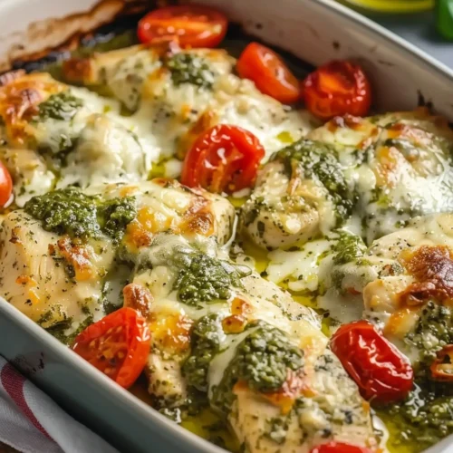 Pesto Chicken Bake Recipe